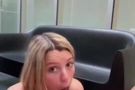 Emily Trapp Aka Badbitchzonly1 Sucks Cock And Cums On Boobs