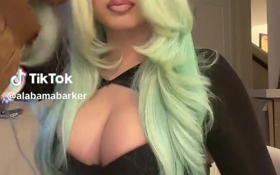 Alabama Barker Showing Off Her Huge Breasts