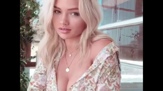 Natalie Alyn Lind Nude Showing Off Her Huge Breasts